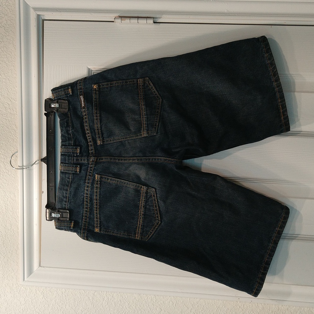 Wrangler Indigo Denim Jean Shorts - Picture 4 of 9